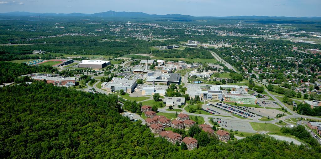 Au Campus-Hébergement hôtelier Université de Sherbrooke Esterno foto